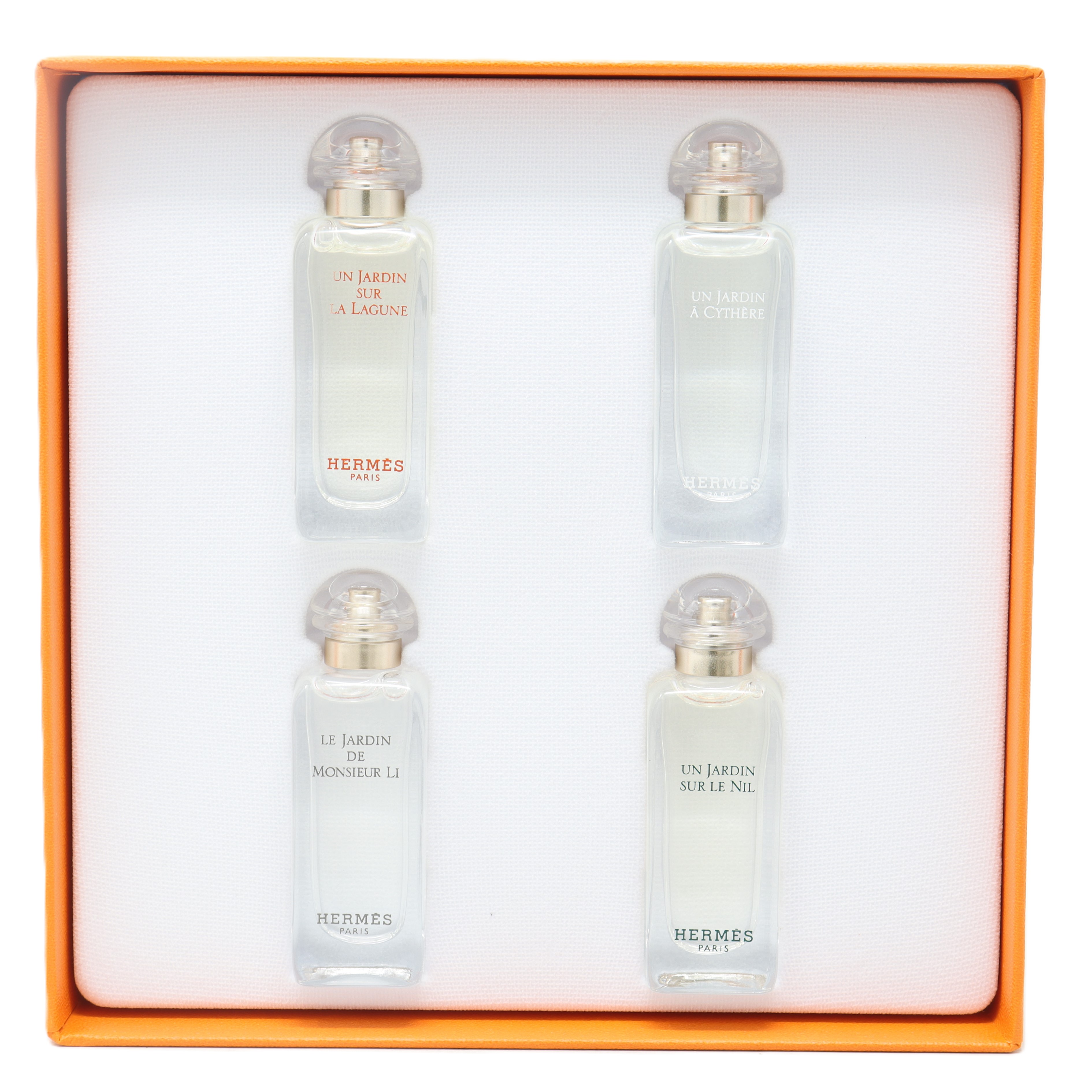 Hermes Jardins Discovery 4pc Gift Set For Unisex 7.5ml EDT x4 | eBay