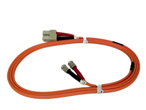 Belkin A2F20207-06 6 ft. Multimode Duplex Fiber Patch Cable, SC/ST