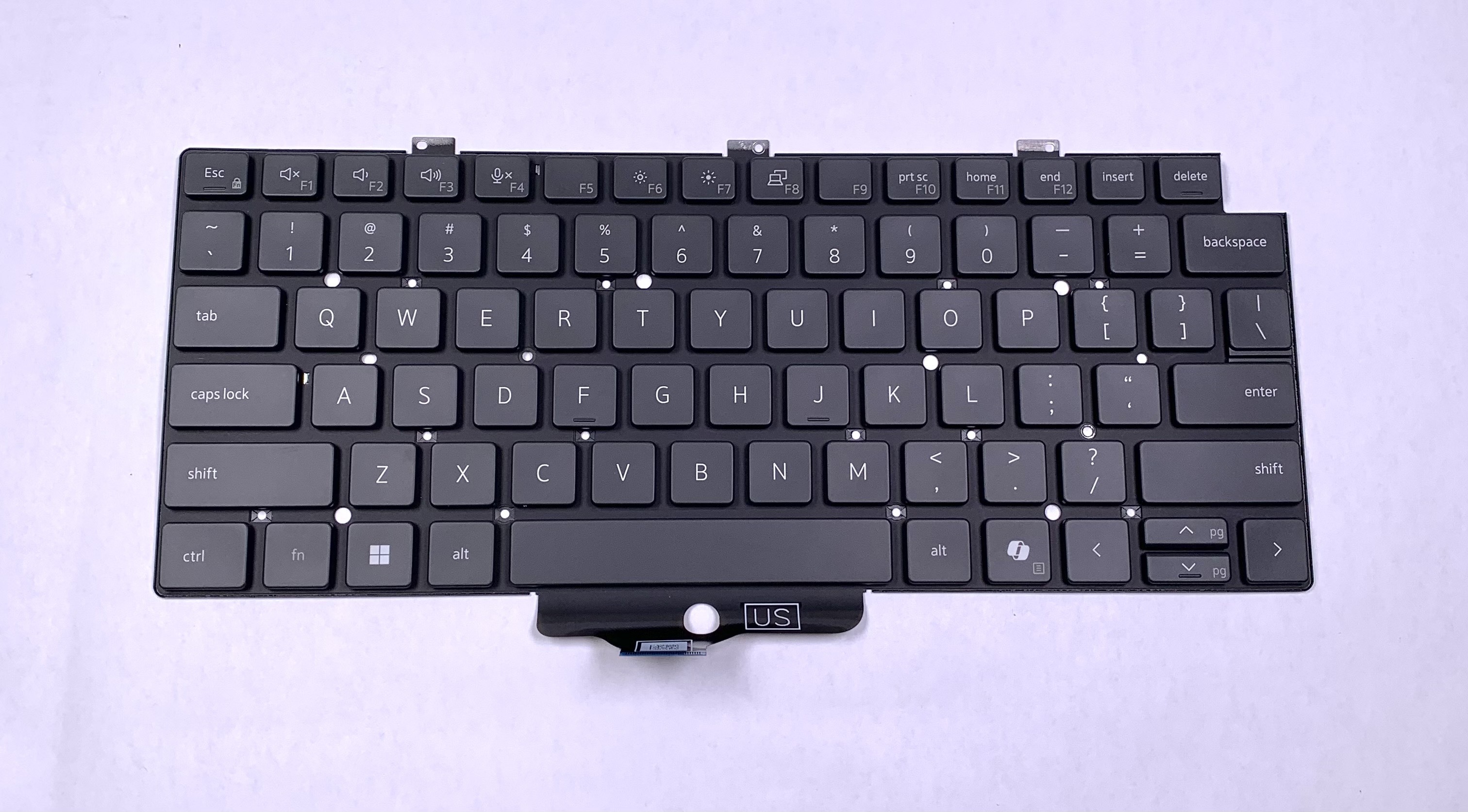 79-key Us-english Ai-hotkey Qwerty Non-backlit Laptop Keyboard For