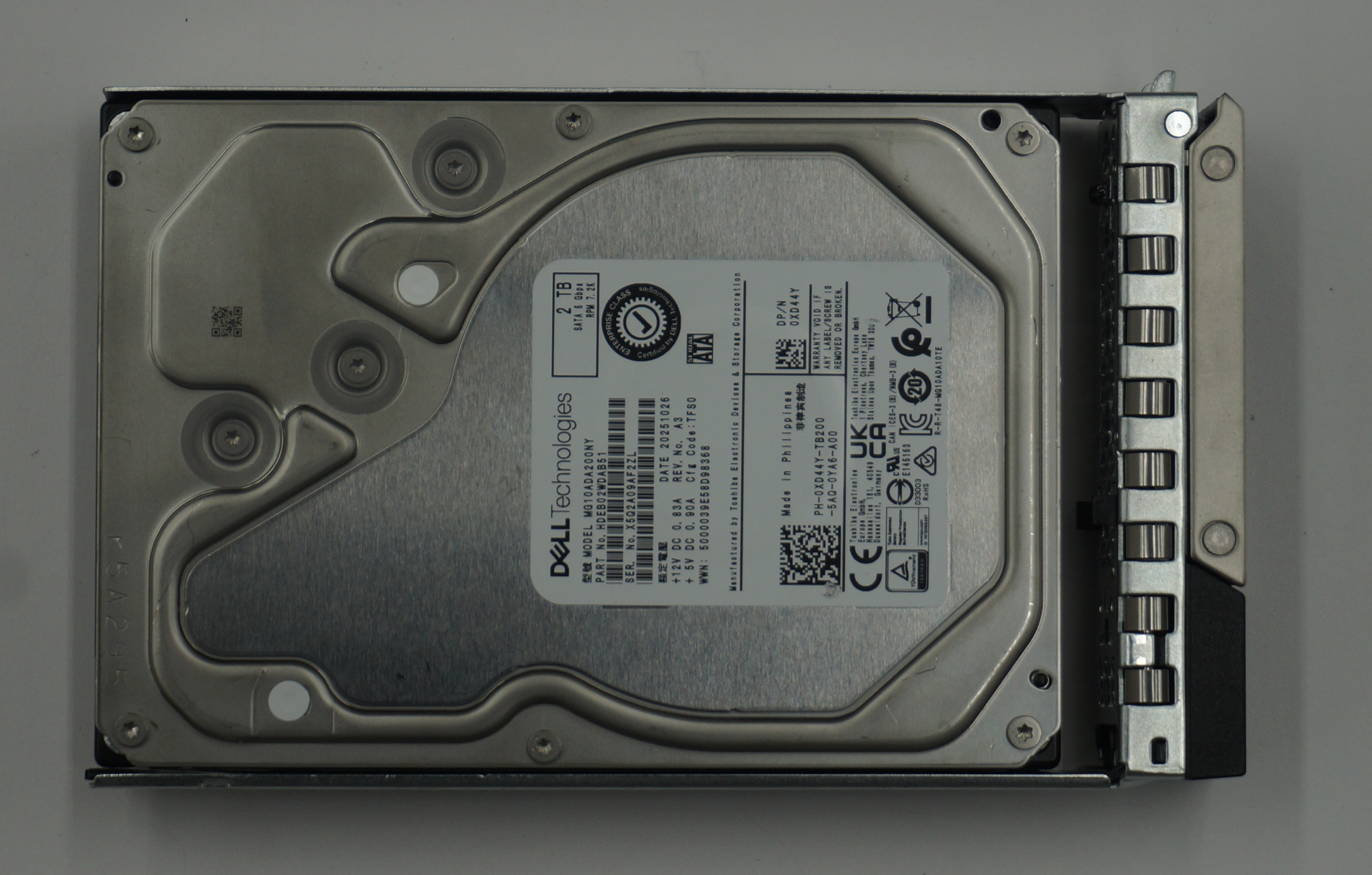 Dell XD44Y MG10-D Series 2TB Hard Drive