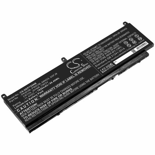 Dell CR72X 6cell Liion Laptop Battery