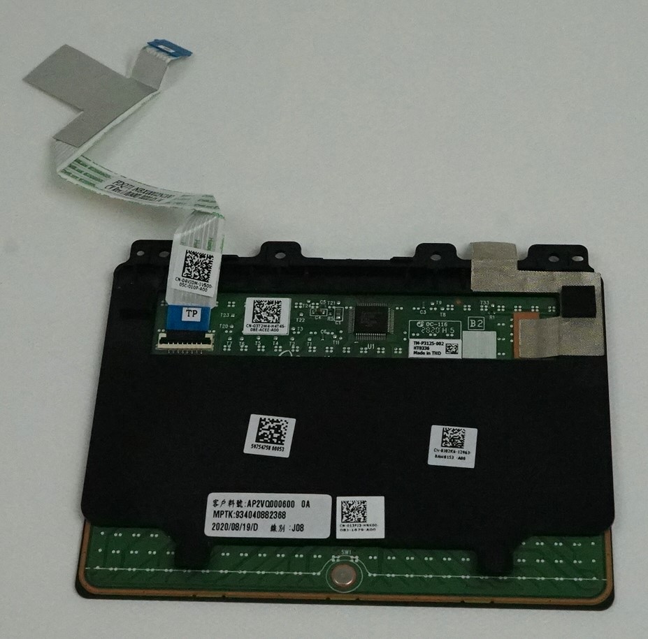 Dell J02K6 Alienware M17 R3 Black Touchpad Mouse Module with Cable