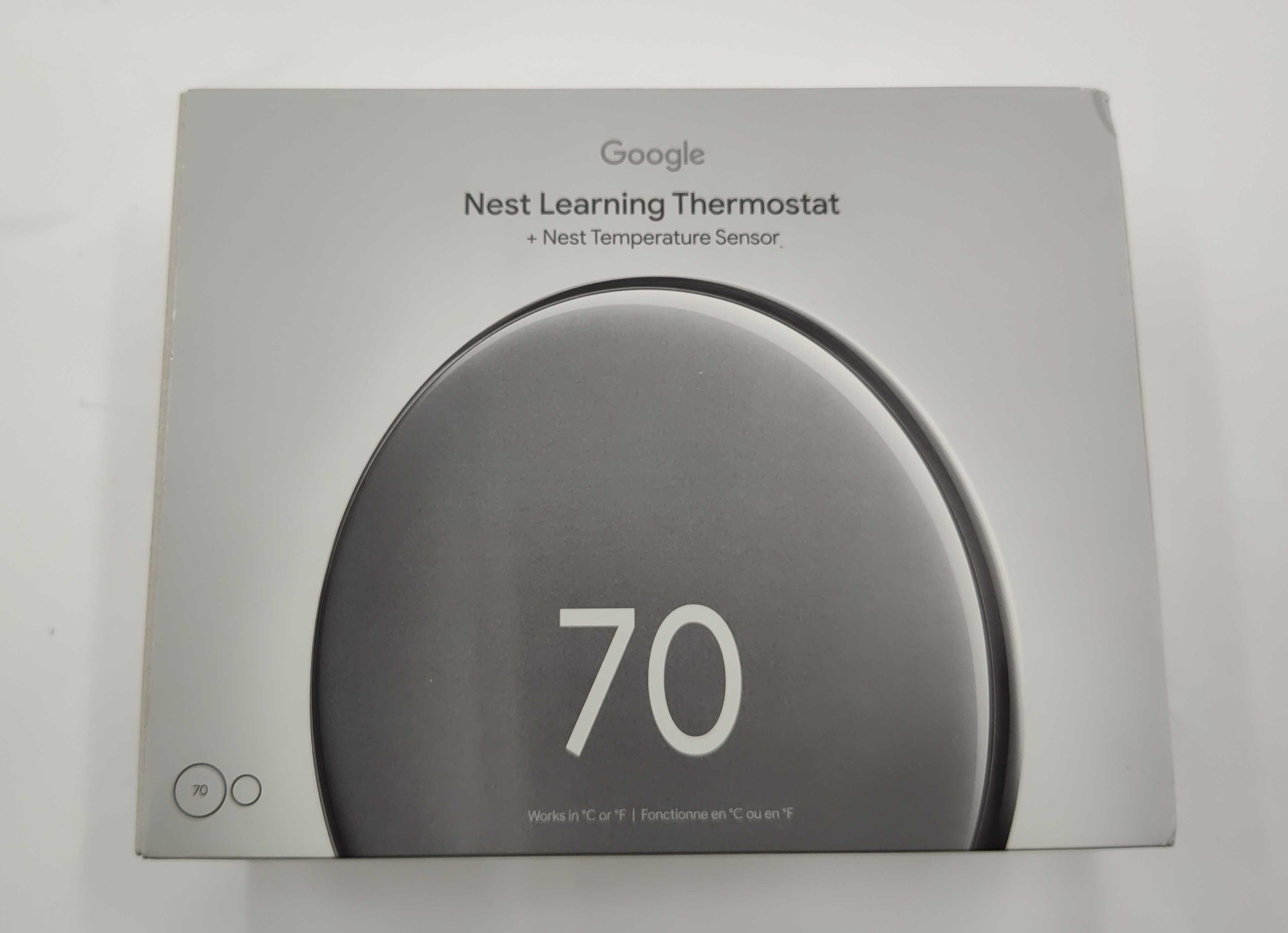 Google GA05551-US Nest Wi-Fi Smart Learning Thermostat