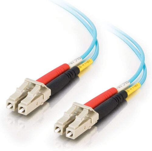 Seller photo of C2G 757120010012 16-feet (5m) LC-LC Multimode OM3 Fiber Optic Cable