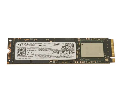 Seller photo of Dell N7JKT (Micron MTFDHBA512TDV-1AZ1AABDA) Internal Solid