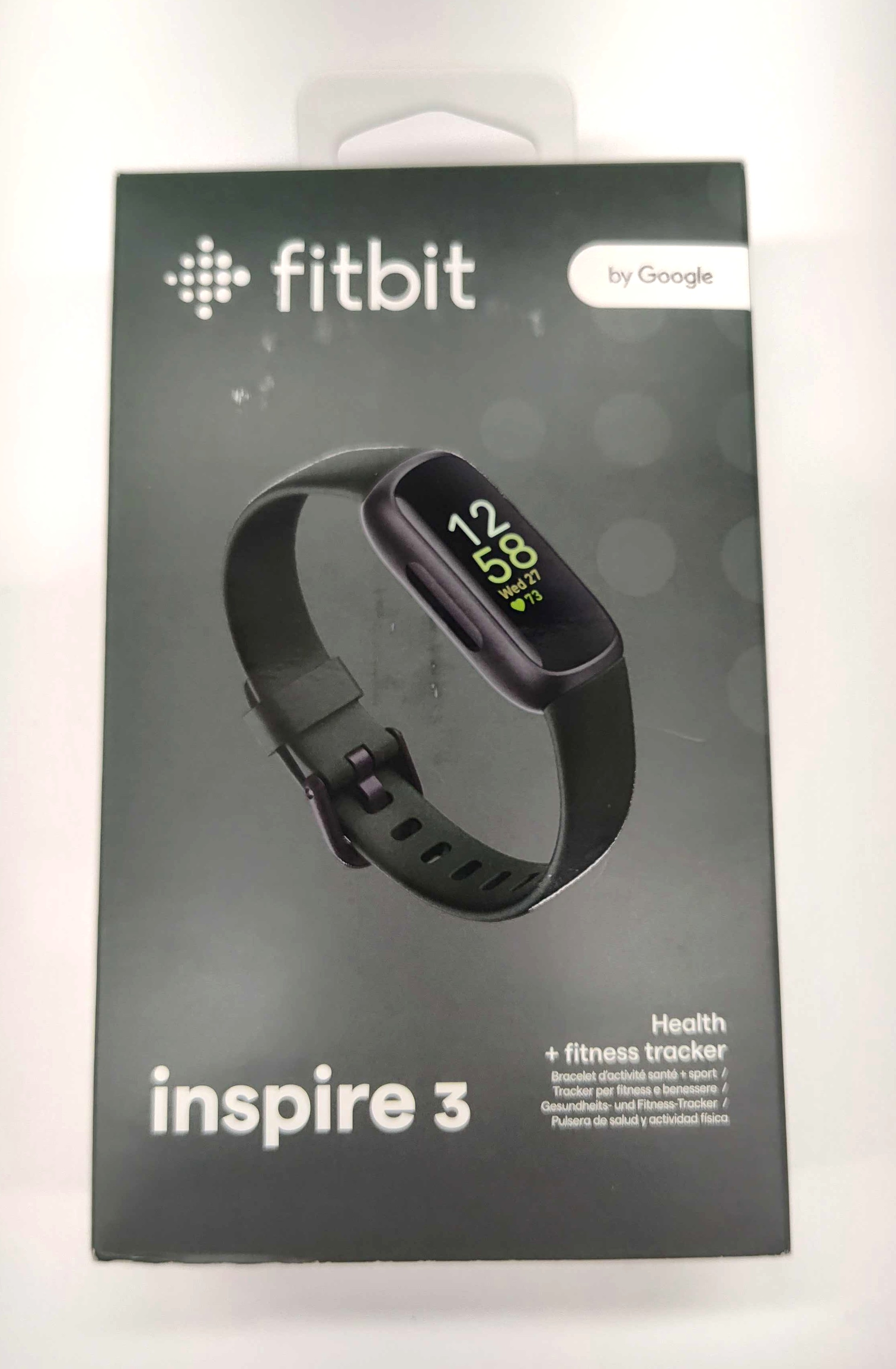 Fitness FB424BKBK-US Inspire 3 Water Resistant Health and