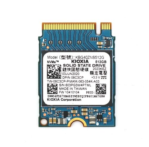 Seller photo of Dell 8C3CP (Toshiba/ Kioxia KBG40ZNS512G)