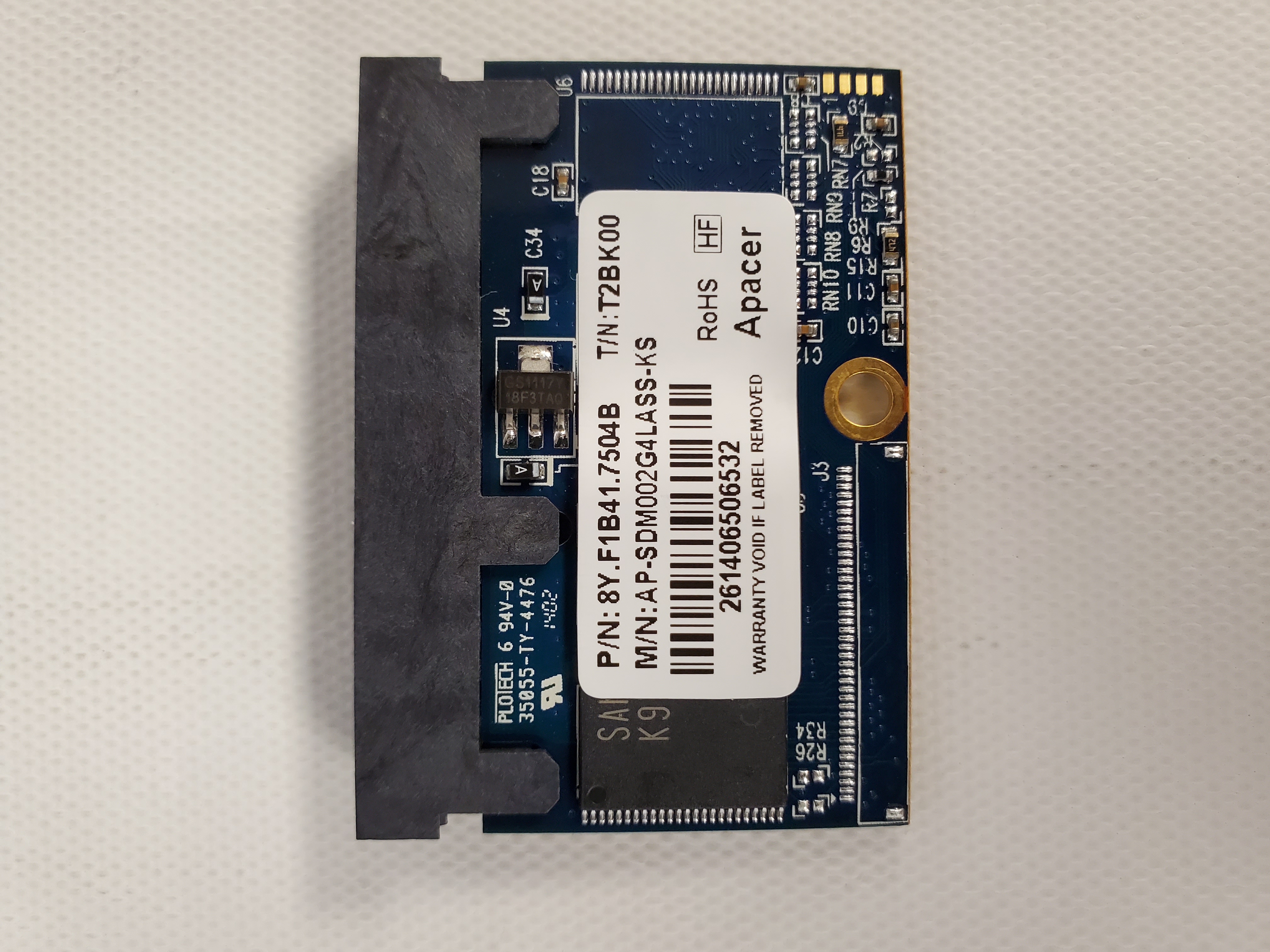 Apacer 8Y.F1B41.7504B ( AP-SDM002G4LASS-KS) Internal Solid