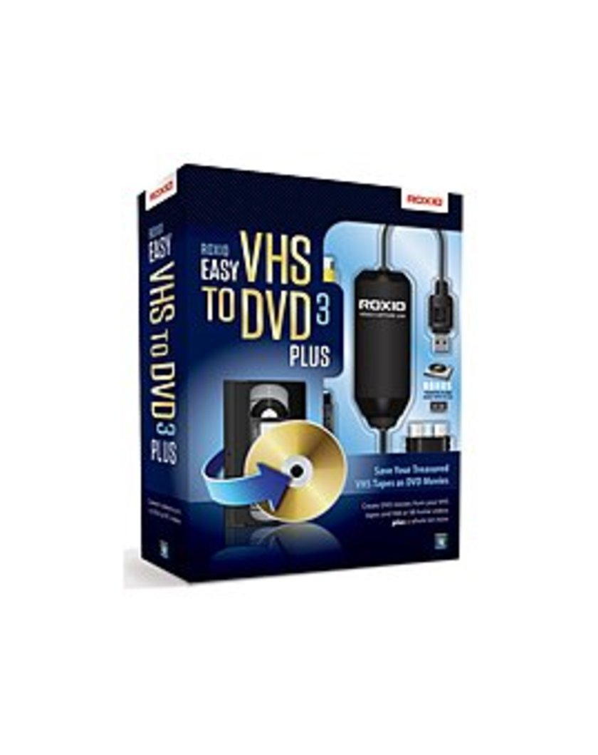 Roxio 251000 VHS-DVD V.3 Plus