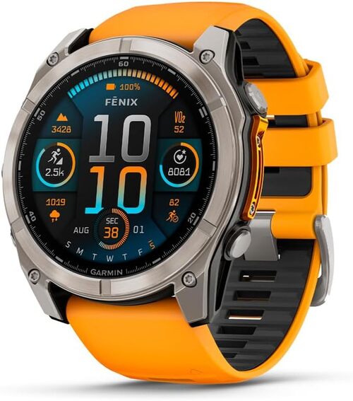 Garmin 010-02905-10 Fenix 8 51MM Amoled Smartwatch