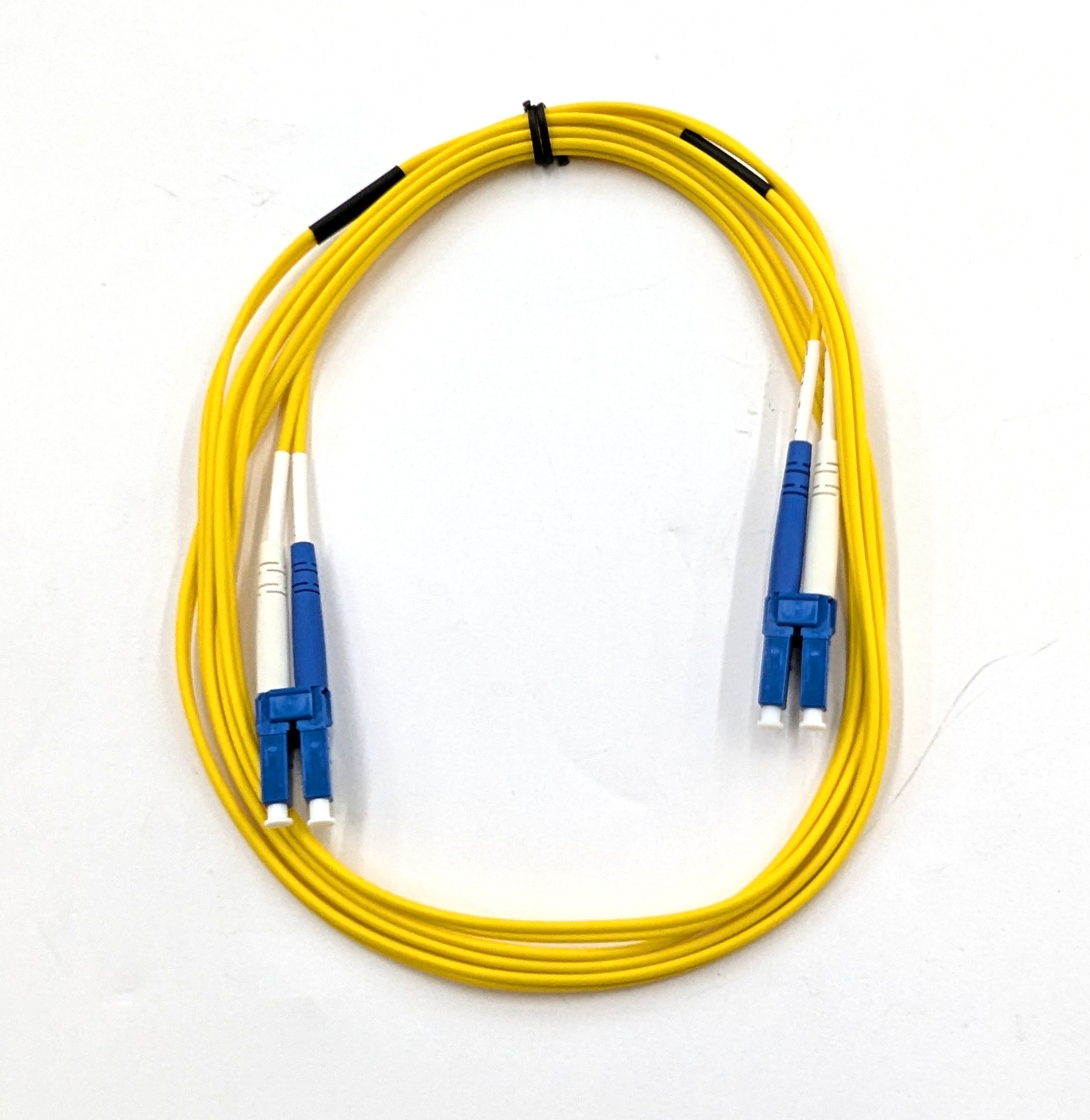 Cables To Go 26264 6.56 ft. LC/LC Duplex 9/125 Single Mode Fiber Patch Cable