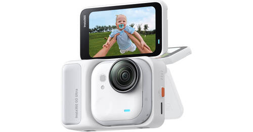 CINSABEA-GOULTRA01 GO Ultra Action Camera Standard Bundle - Arctic White