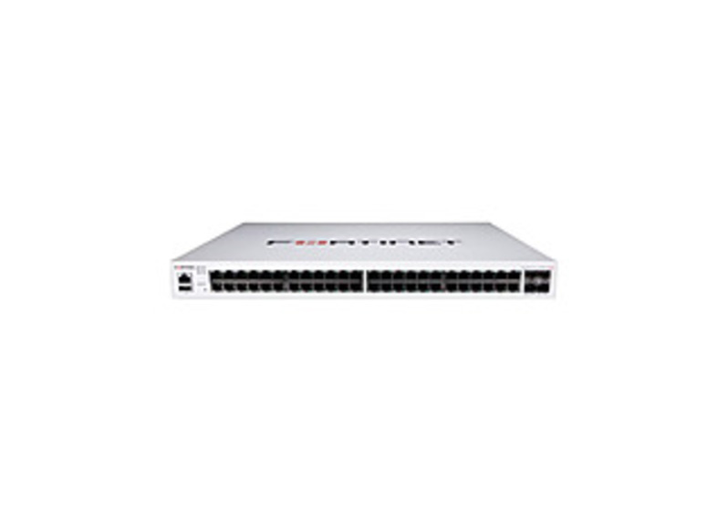 Fortinet FortiSwitch FS448EPOE 48Port GE RJ45  4Port 10GE