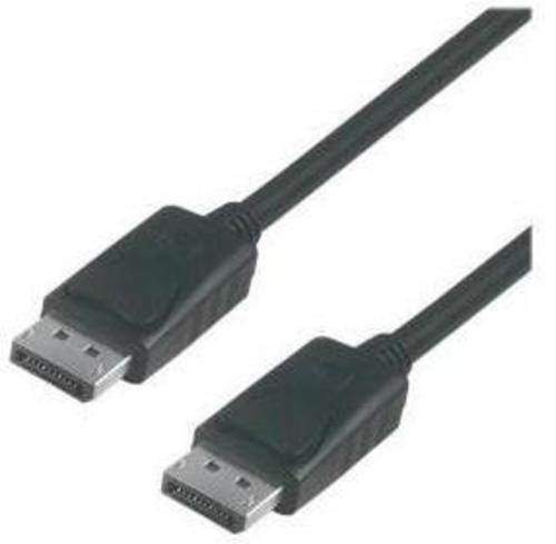 VisionTek 6.56' DisplayPort to DisplayPort Cable, Male to Male, Black (901211)