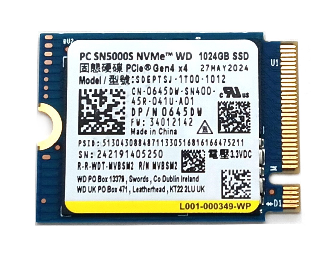 Seller photo of Dell 645DW 1TB Solid State Drive
