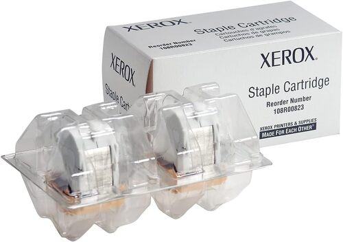 Xerox Phaser 3635MFP Staple Cartridge, Silver, 3,000/Box (108R00823)
