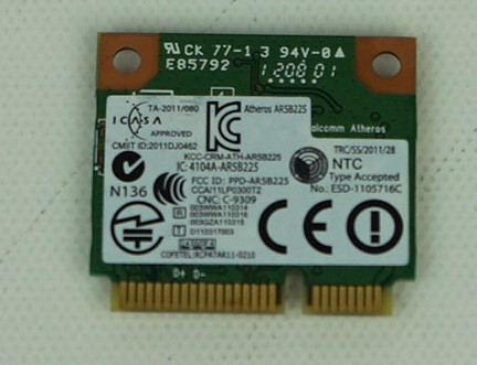 Dell FXP0D Wireless DW1703 80211 bgn and Bluetooth PCIE
