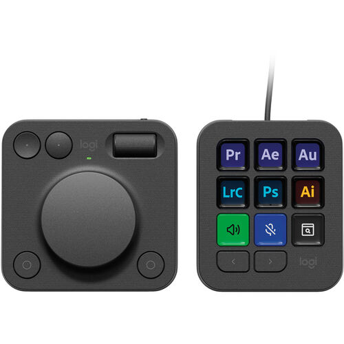 Logitech Mx Creative Console 920-012660 LCD Keypad And Control Dialpad