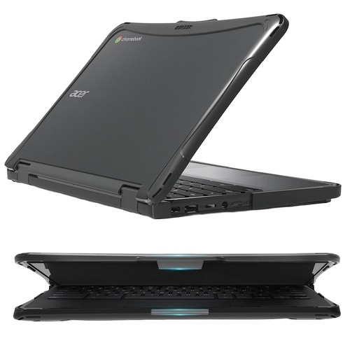 iBenzer LCHPEAC11R753BK Hexpact SecureLock 11 Inches Laptop Case