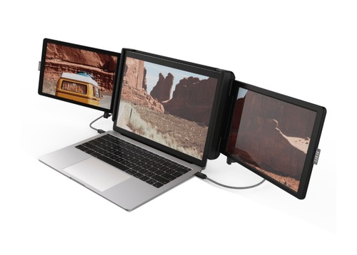 Xebec XTS2 The Tri-Screen 2 Add-on Laptop Monitors