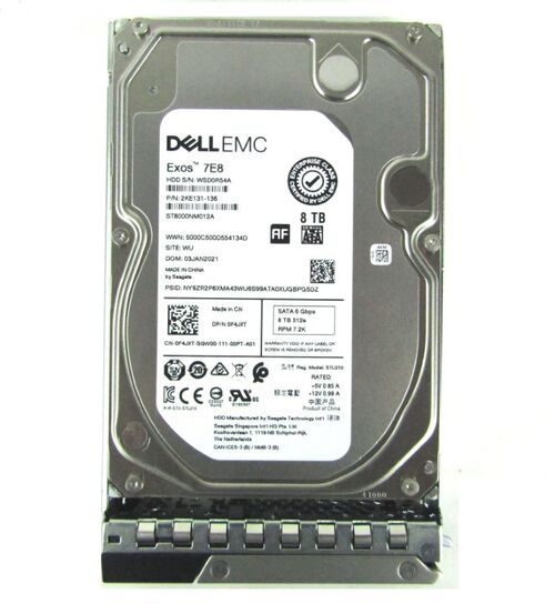Dell F4JXT 8TB SATA 3.5-inch Hard Disk Drive