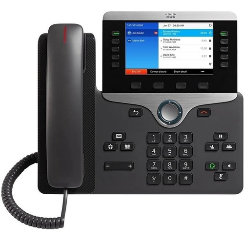 Cisco CP-8841-3PCC-K9 IP Phone 8841 VoIP Voice and Video Phone