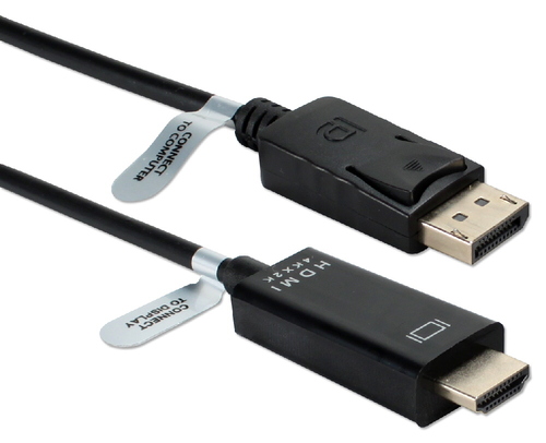 QVS DPHD-06 DisplayPort to HDMI Digital A/V Cable