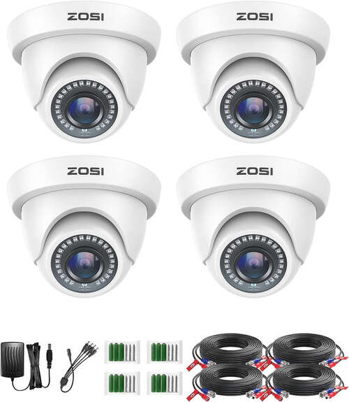 Zosi 4AK-4282B-WS-US Dome Security Camera