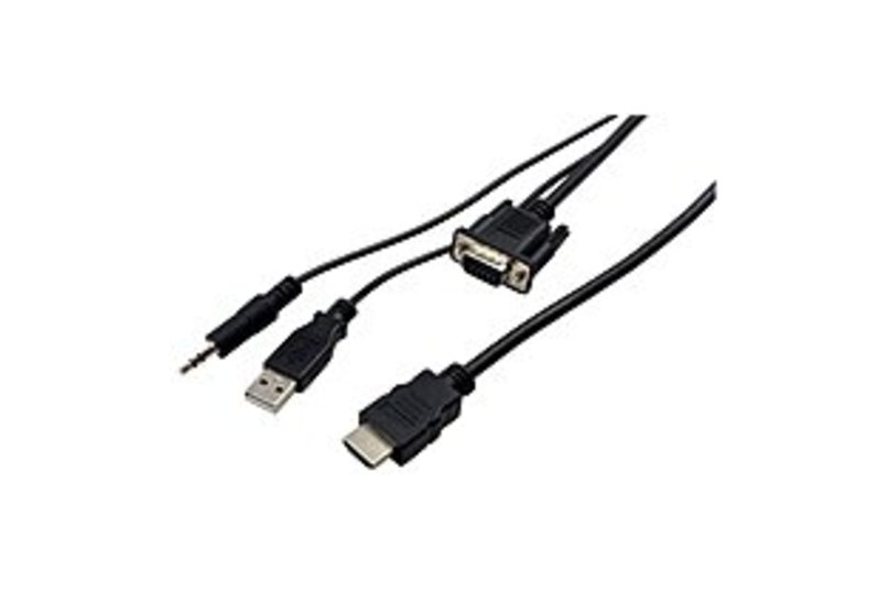 Visiontek 900824 VGA to HDMI 1.5M Active Cable (M/M)