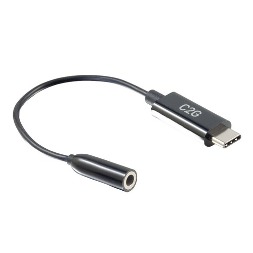 C2G 757120544265 USB C to AUX Adapter