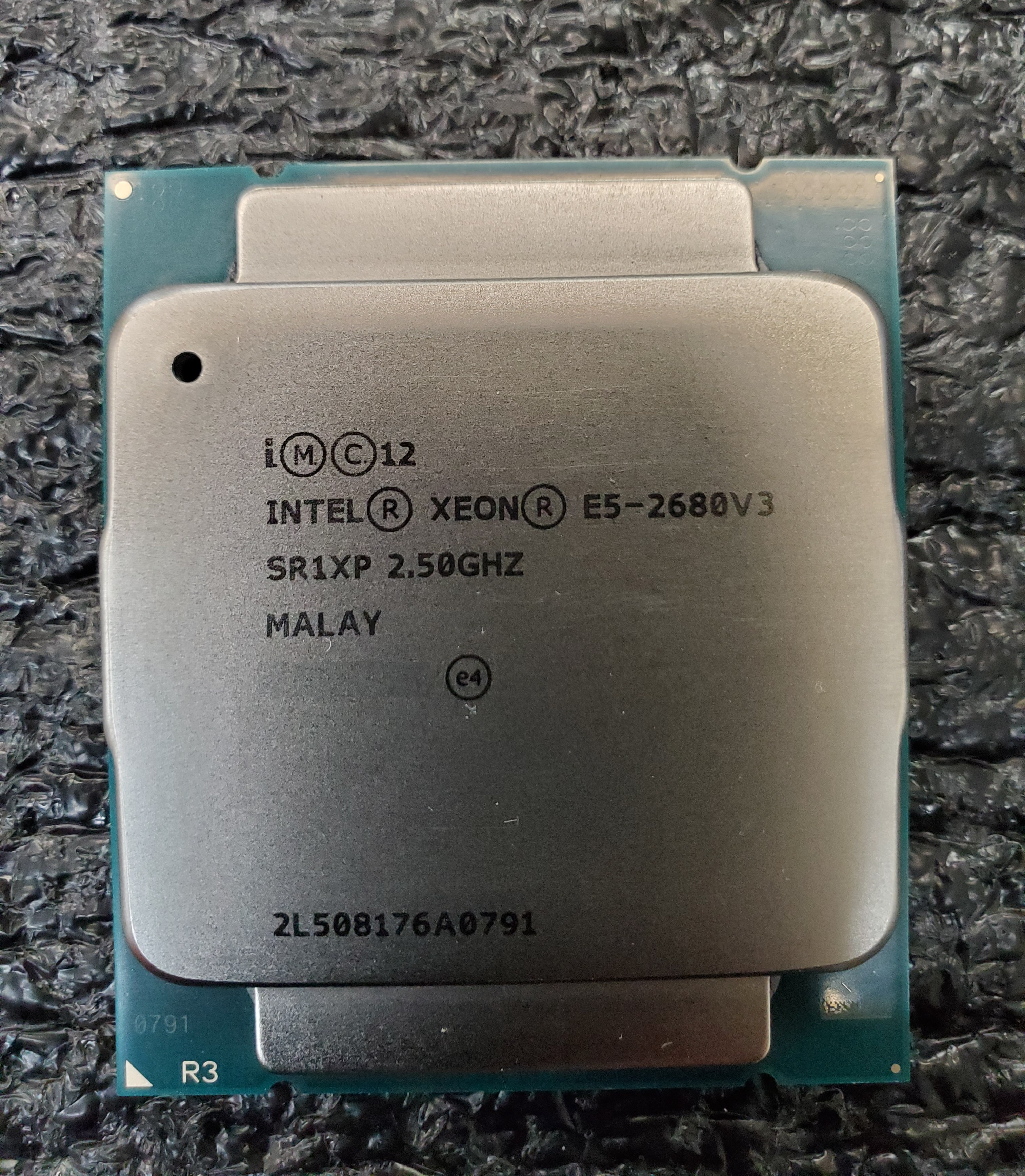 Intel CM8064401439612 E5-2680V3 12-core 2.50 GHz Pcie 3.0 FCLGA2011-3