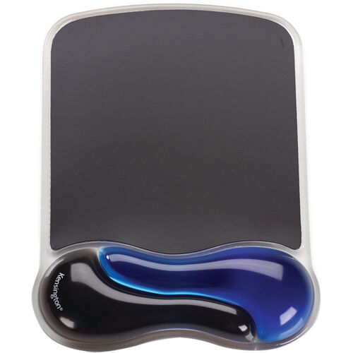 Kensington Duo Gel Wave K62401AM Ergonomic Mouse Pad And Wrist Rest