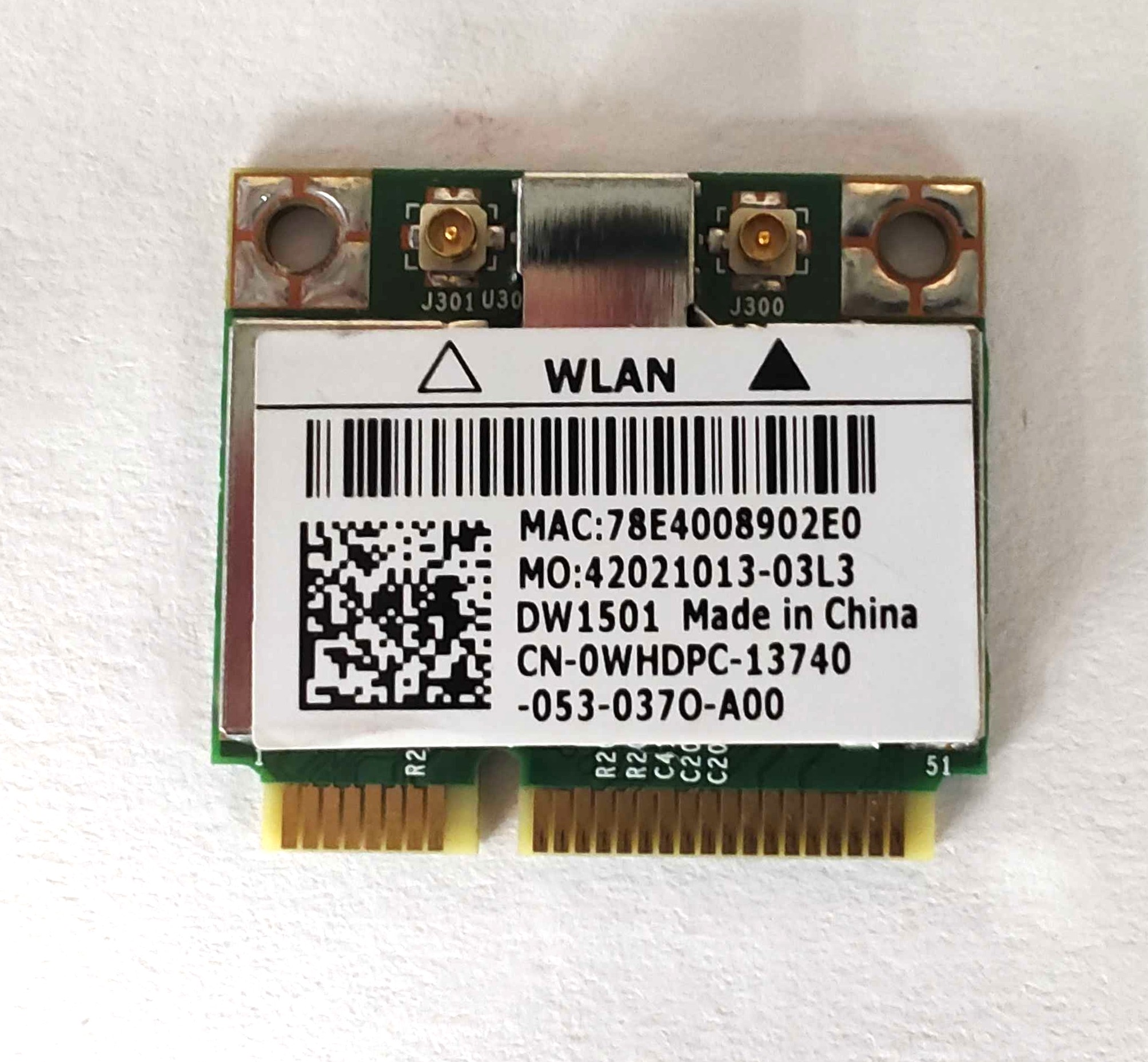 Dell WHDPC Broadcom BCM94313HMG2L Wireless Card