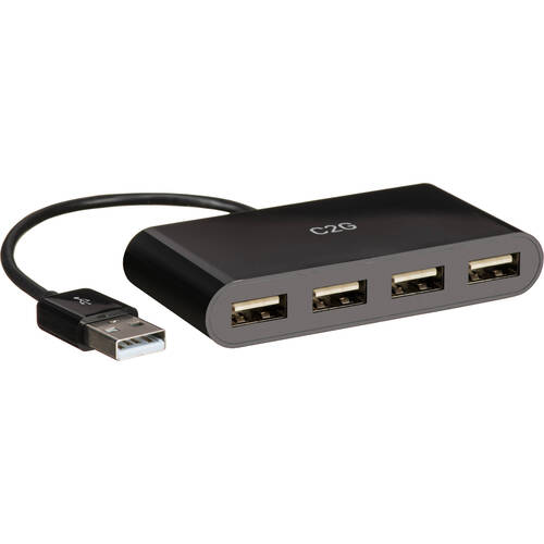 C2G 757120544623 C2G54462 4-Port USB-A HUB