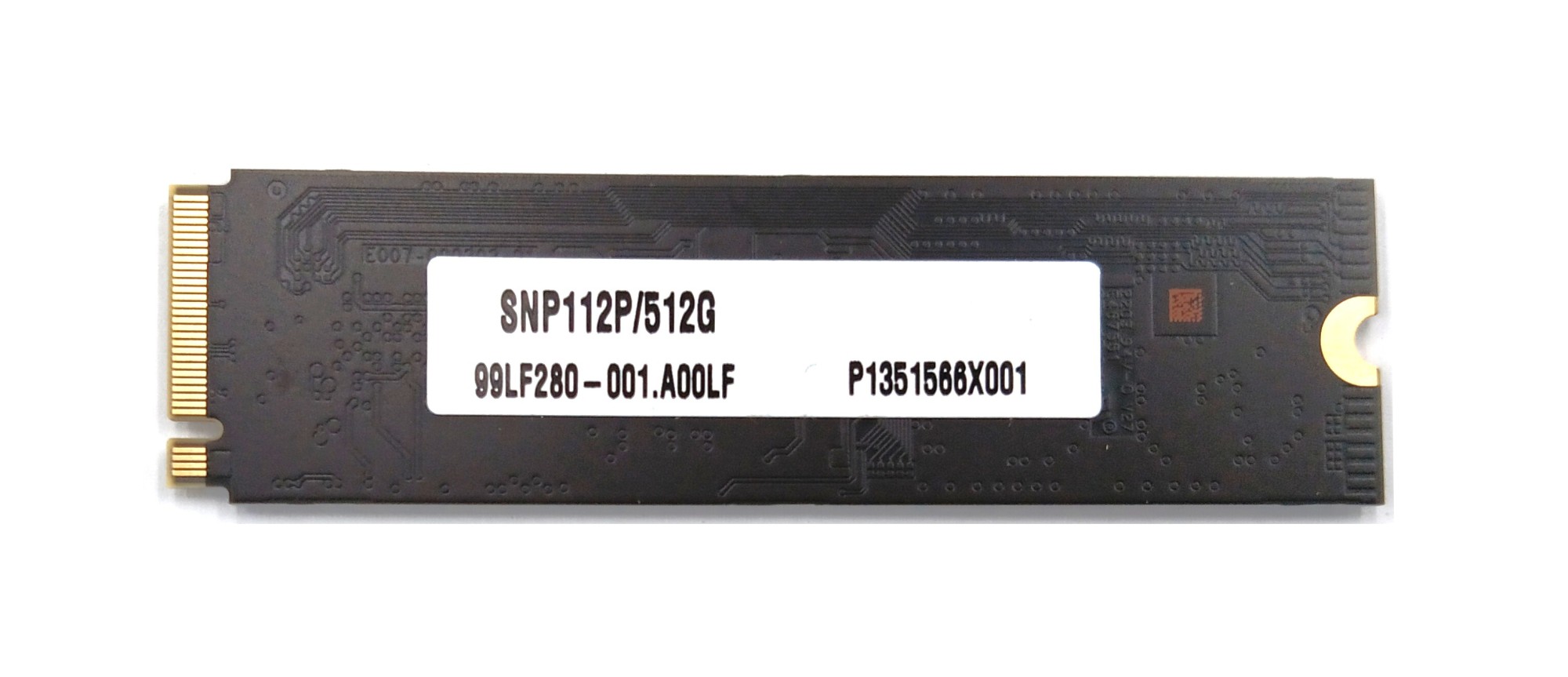 SNP112P-512G 512 GB Solid State Drive - M.2 2280 Internal - PCI Express NVMe - Workstation Device Supported
