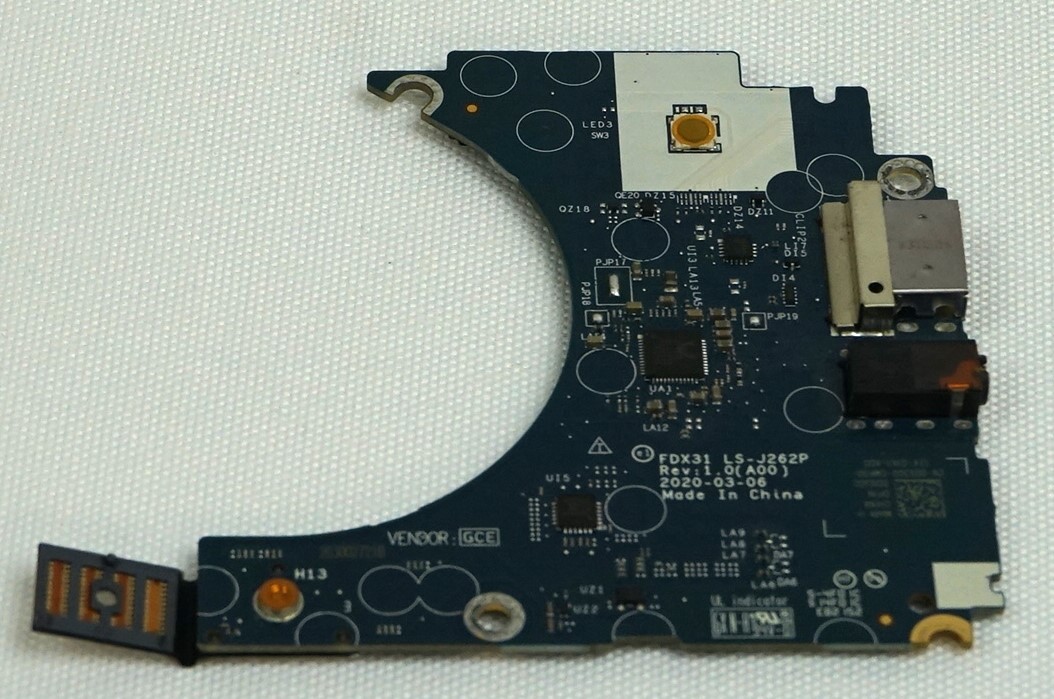 Dell D93G0 USB Audio IO Circuit Daughterboard