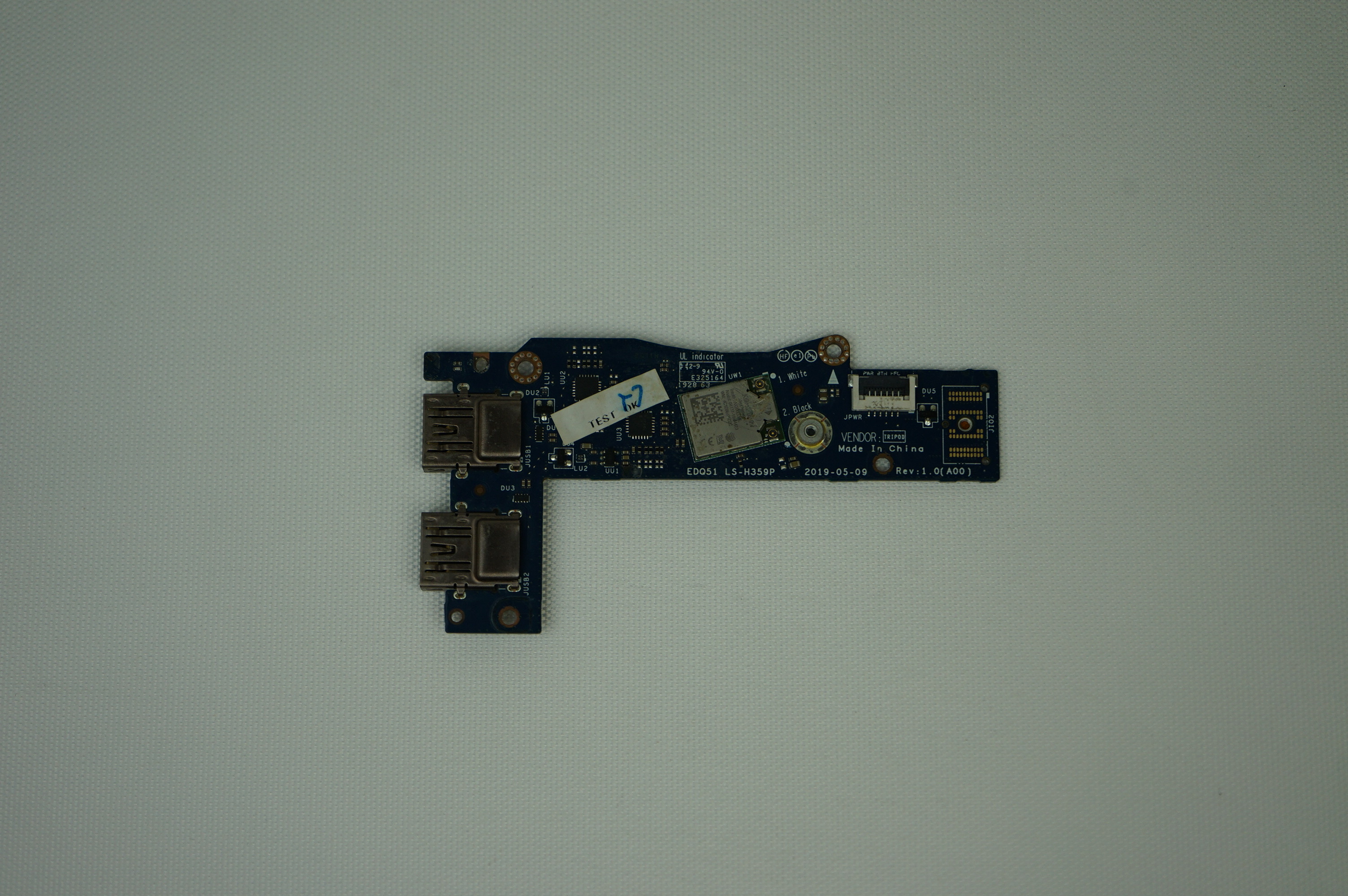 Dell P2RHV A197V1 IO Daughterboard