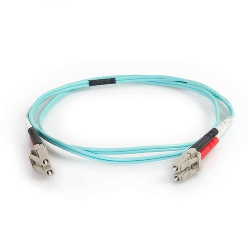 Seller photo of C2G 757120010012 16-feet (5m) LC-LC Multimode OM4 Fiber Optic Cable