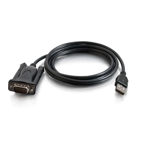 C2G 757120268871 USB To DB9 Male Serial Adapter Cable