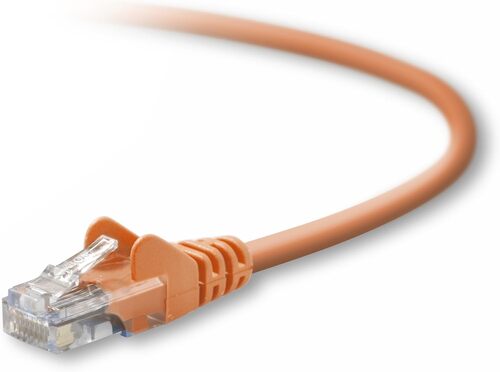 Seller photo of Belkin A3L791-07-ORG-S 7-feet CAT5e Ethernet Network Patch Cable