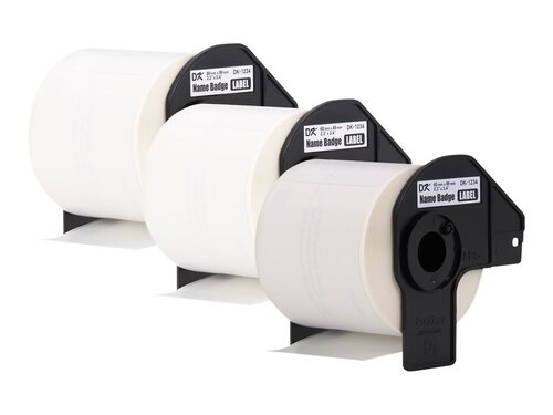 Brother Sticker Name Tags/Labels, White, 260/Roll (DK-1234) | Quill