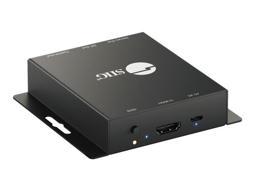 HDMI 2.0 to DisplayPort 1.2 Converter With Audio Extractor