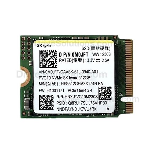 Dell Sk Hynix 0M0JFT 512GB Solid State Drive