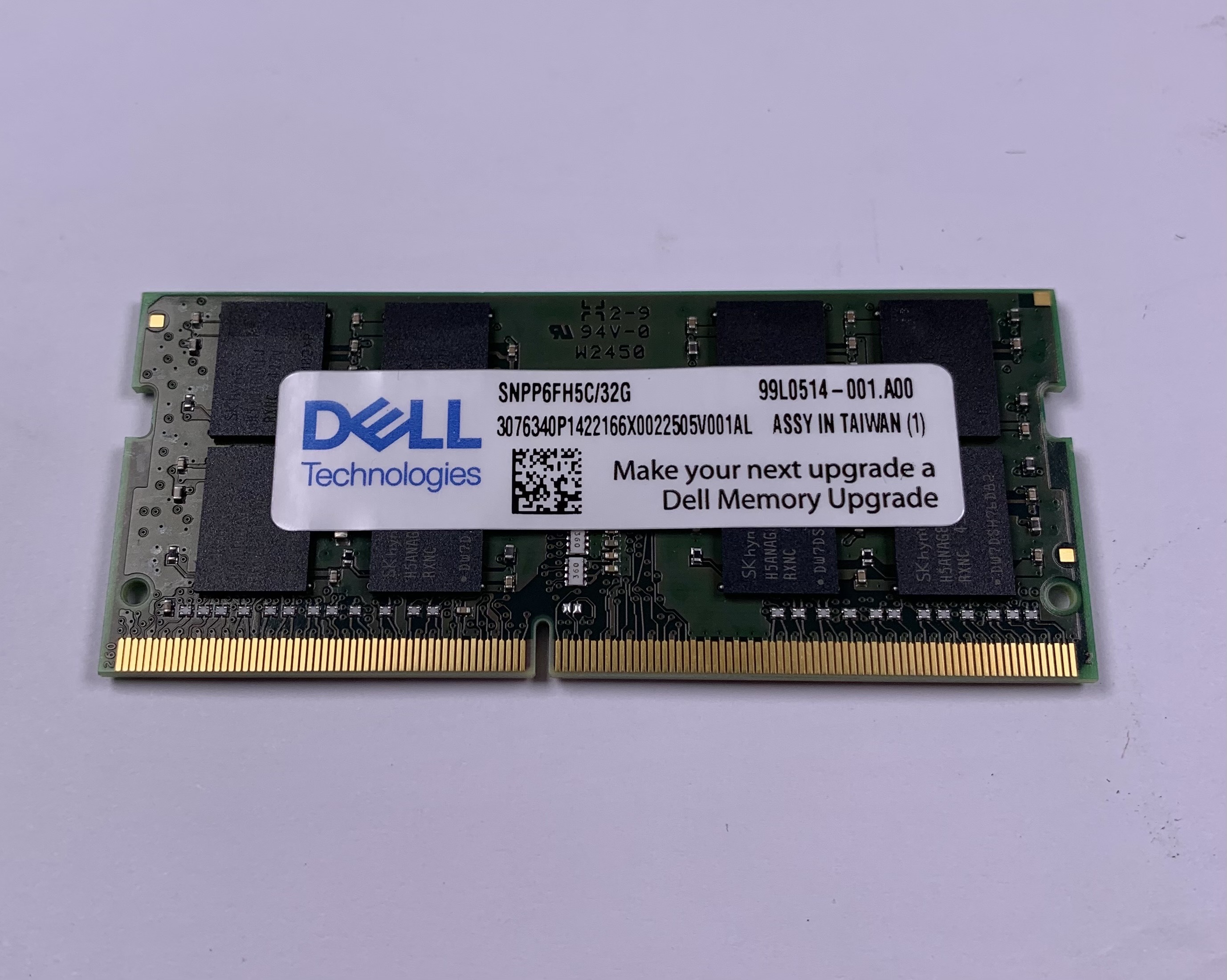 SNPP6FH5C-32G 32GB 2RX8 DDR4 SODIMM 3200MHZ Memory Module