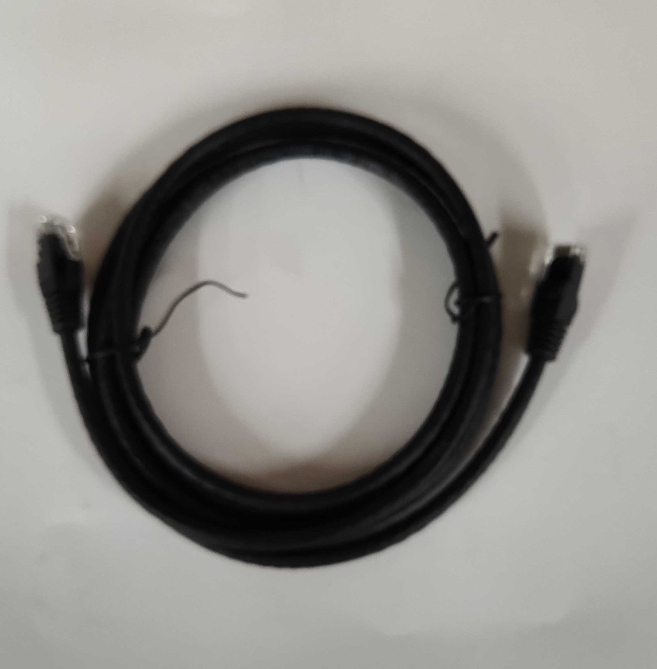 PATCH CABLE - UNSHIELDED TWISTED PAIR (UTP) - MALE LEFT GENDER - MALE RIGHT GEND