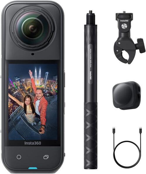 Insta360 X5 CINSAAHA_X502 Action Camera Motorcycle Multiview