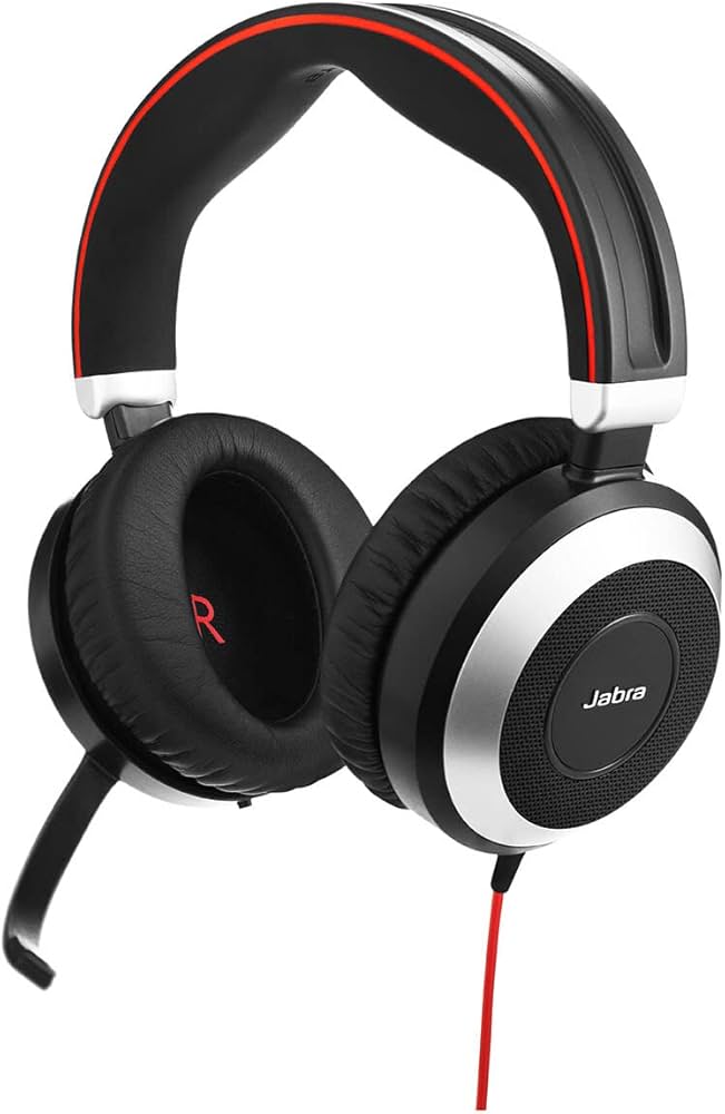 Seller photo of Jabra 14401-11 Evolve 80 Stereo Headset