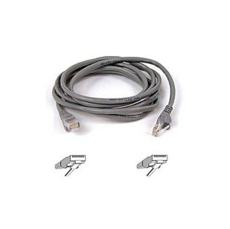 Seller photo of Belkin A3L791-05-S Snagless Cat5e Patch Cable