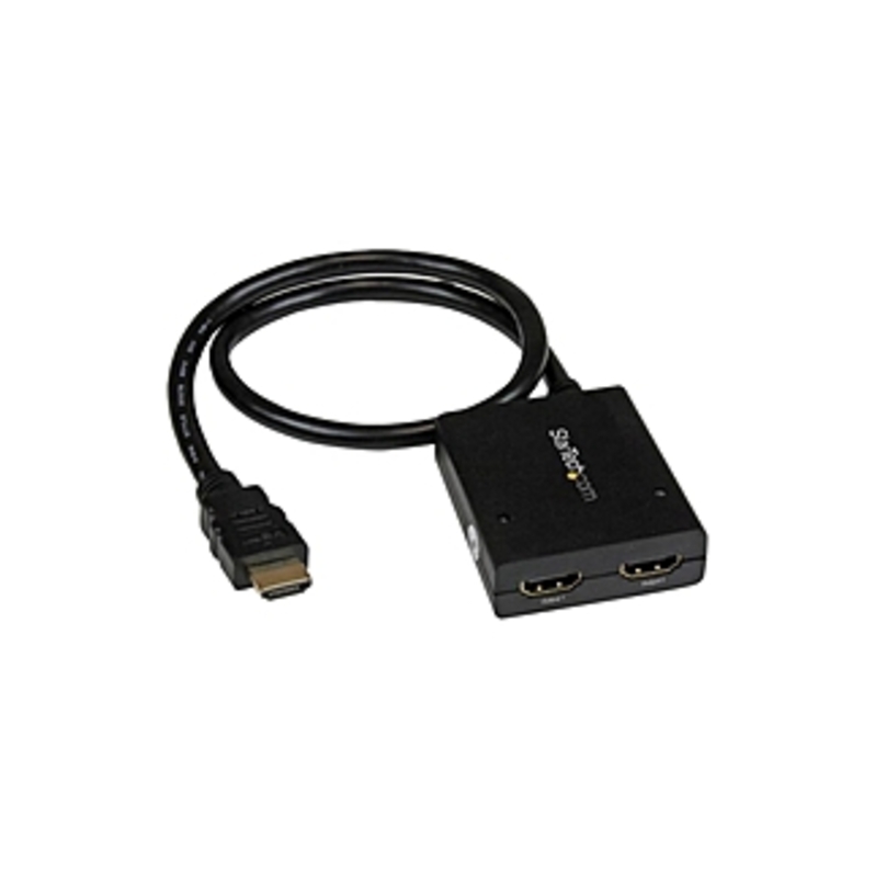 StarTech.com ST122HD4KU  2-Port HDMI Splitter with USB Power-4K