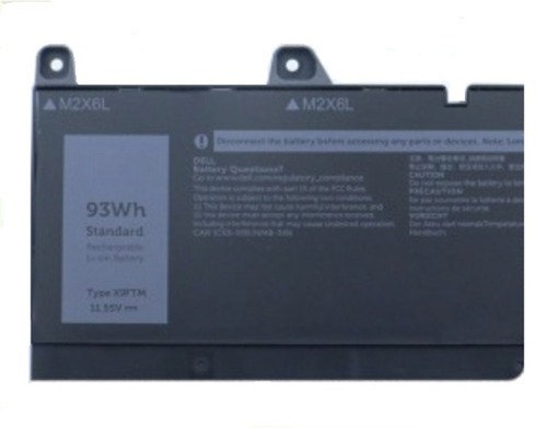 Dell 6-cell 93 Wh Lithium Ion Replacement Battery for Select Laptops